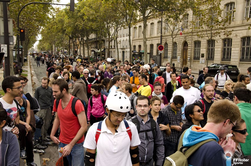 La rando "Rollers et Coquillages" de Paris (75)