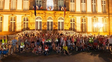 Randonnée roller de la ville de Strasbourg (67)