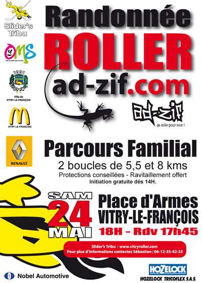 Randonnée roller 2008 à Vitry-le-François (51)
