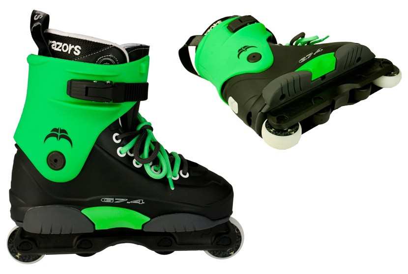 Razors Genesys 7.4 vert édition limitée 2012 (fr)