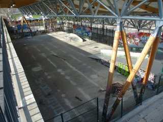 reamenagement skatepark bercy serge r avril 2009
