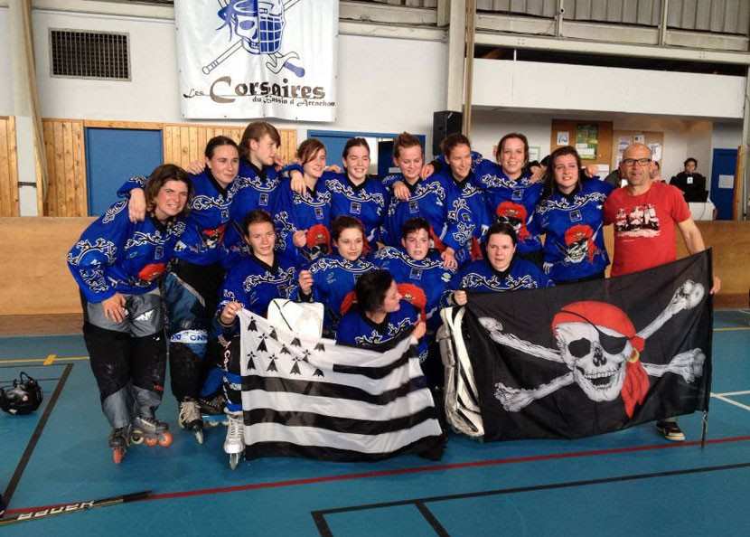 Finale roller-hockey N2 : les bretonnes championnes de France