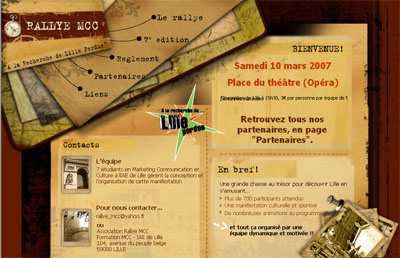 Rallye MCC 2007 : la recherche de Lille Perdue