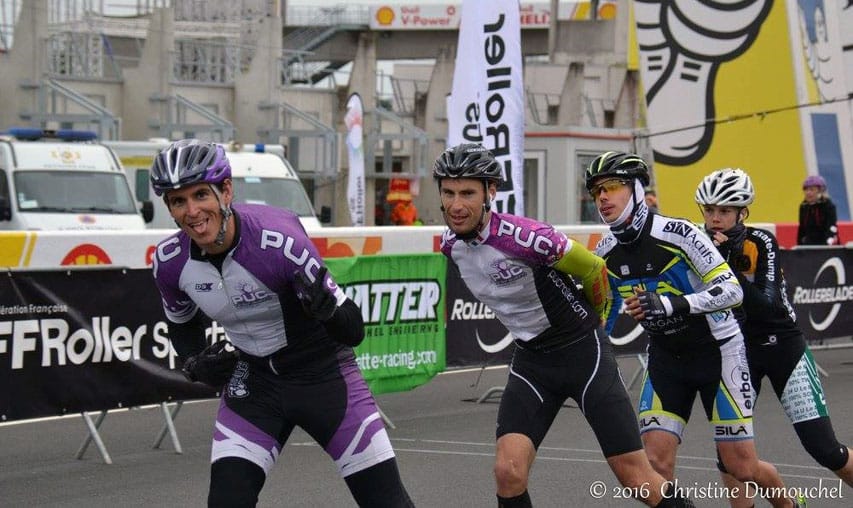 Antoine Lesavre aux 24H du Mans Roller 2016