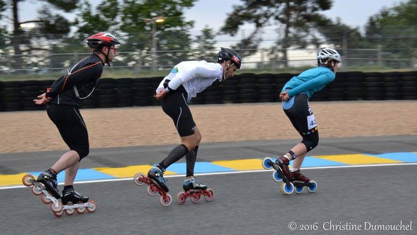 Antoine Lesavre aux 24H du Mans Roller 2016