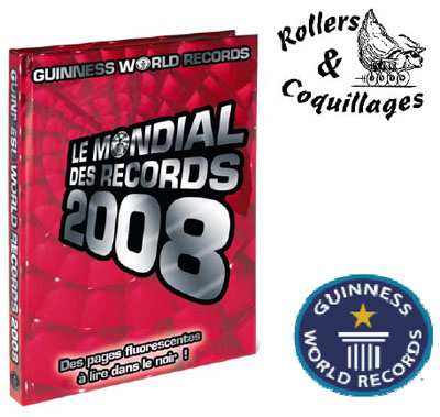 Une randonnée roller pour un record 2008 à Paris (75)