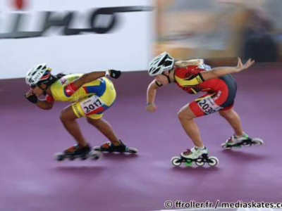 Cinq records du monde tombent au mondial roller course 2015