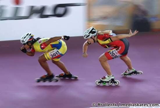Cinq records du monde tombent au mondial roller course 2015