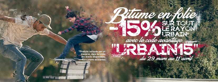 Promos sur le rayon Urbain chez Hawaii Surf