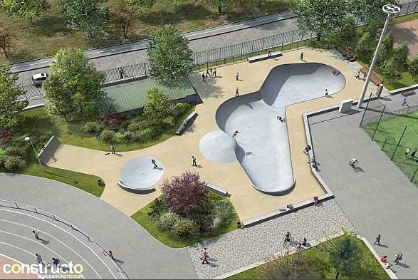 Réfection et agrandissement du bowl de la Muette (75)