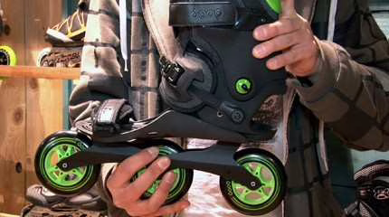 Matos : régler la pointure de vos rollers Doop