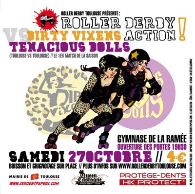 Rencontre de roller derby 2012 entre les Tenacious Dolls et les Dirty Vixens (31)