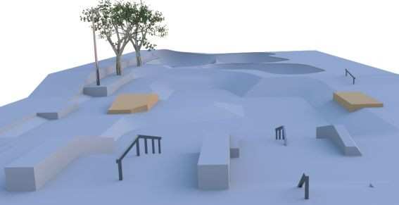Bientôt un nouveau streetpark à Nice (06)