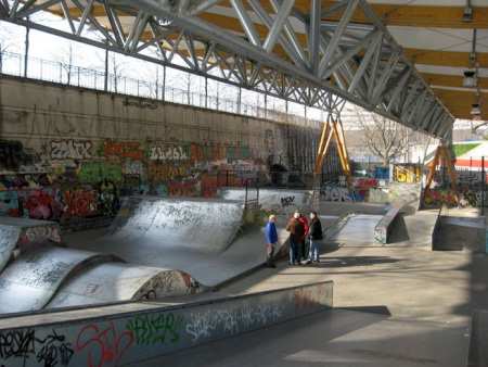 Le skatepark de Paris Bercy (75)