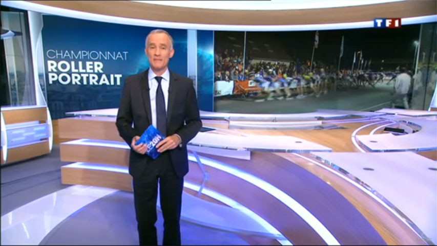 Le roller course à l’honneur sur TF1