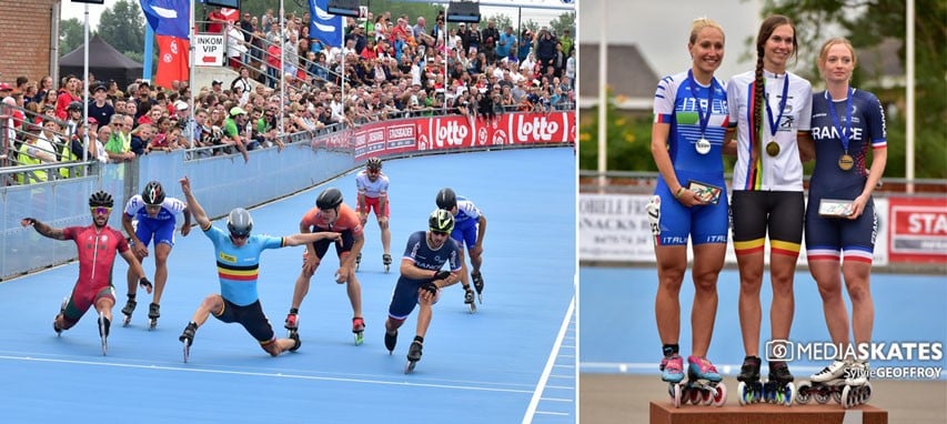 Résultats des 1000 m au Championnat d&rsquo;Europe roller course 2018