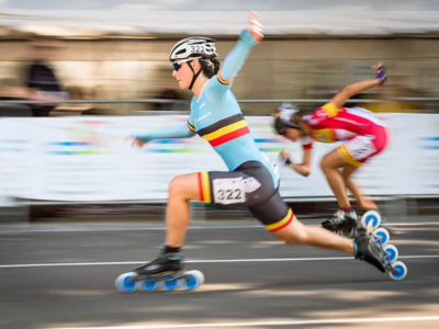 Championnat d&rsquo;Europe roller course 2019 – résultats 100 m route