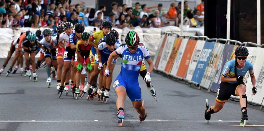 Mondial roller course 2018 : résultats des courses à points sur route