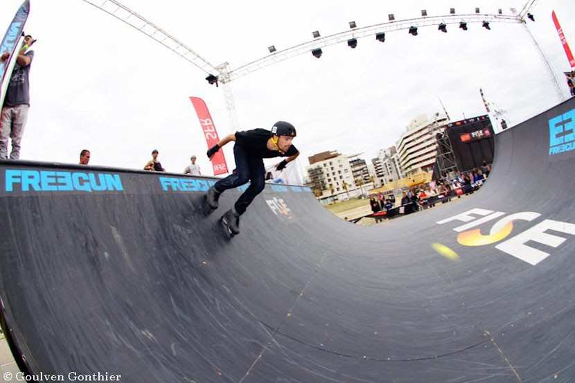 FISE 2013 : mini-rampe à spine