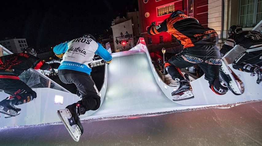 Principaux résultats du Red Bull Crashed Ice 2017 à Marseille (France)