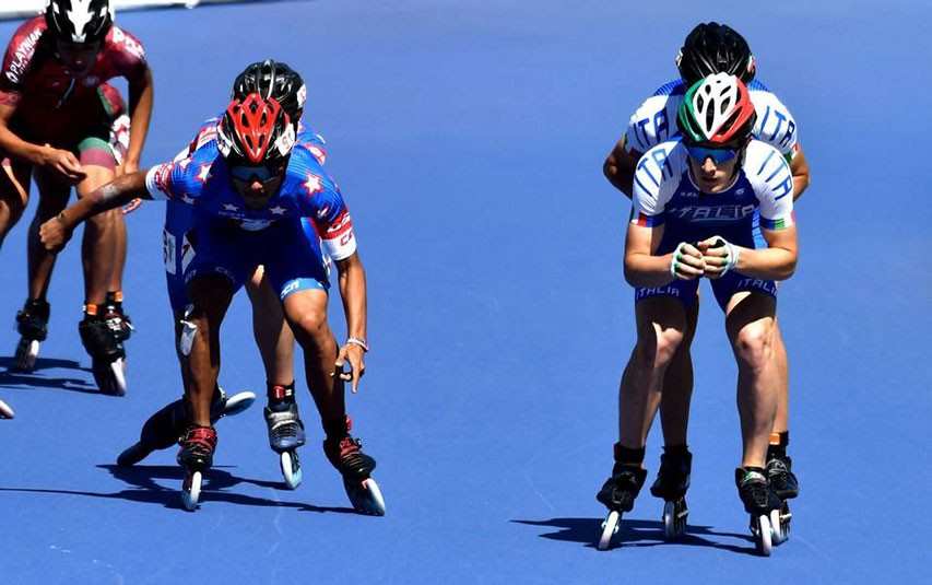 Mondial roller course 2018 : relais à l&rsquo;américaine sur piste