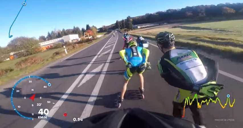 Le semi-marathon roller de Lourdes-Tarbes 2017 par Pascal Briand
