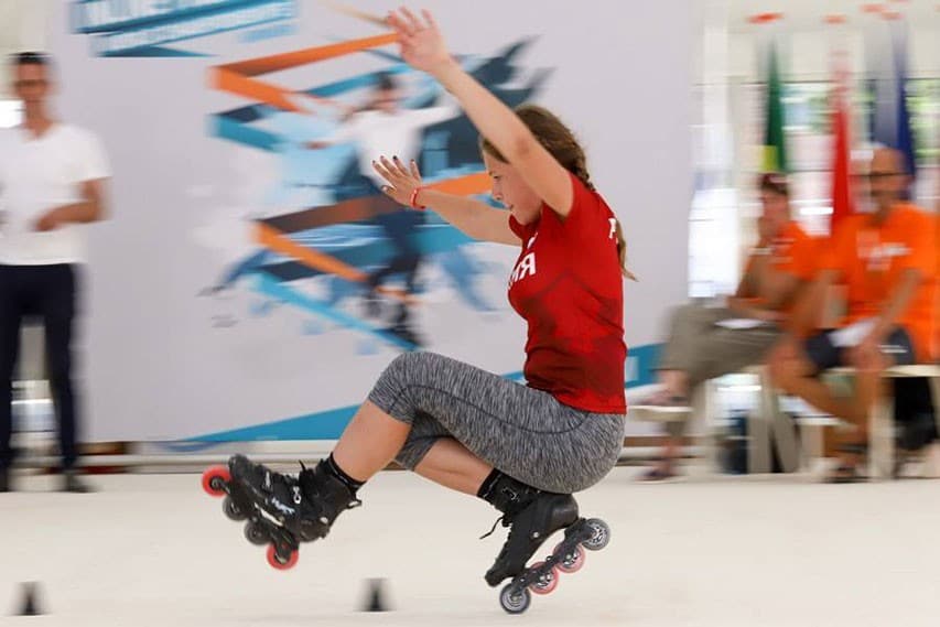 Mondial roller freestyle 2018 : résultats du slalom battle