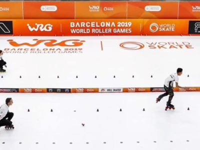 World Roller Games 2019 : résultats slalom vitesse