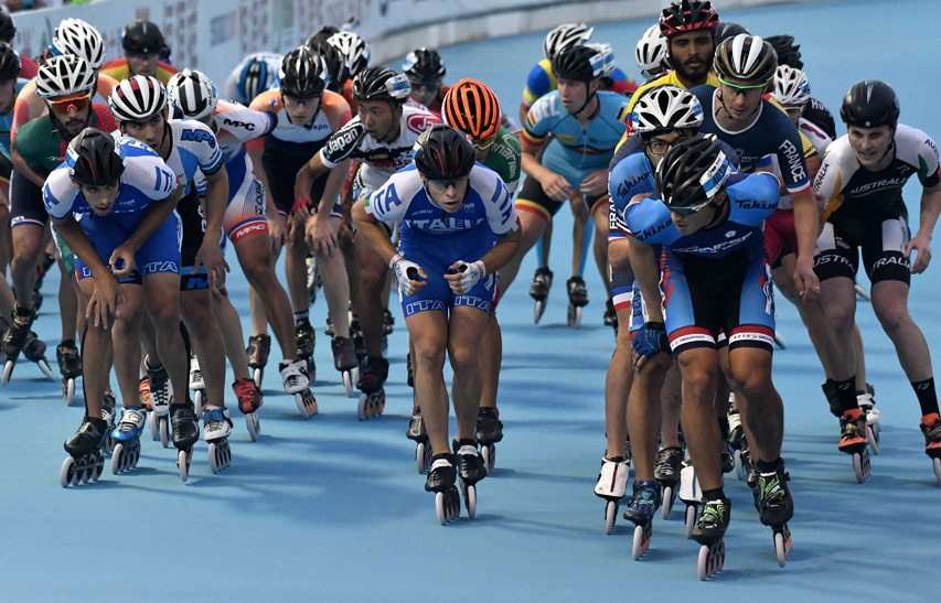 resutlats complets roller course world roller games 2017