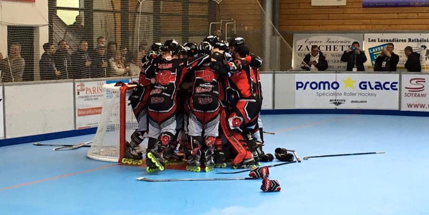 Rethel, vainqueur de l'European League de roller Hockey 2016