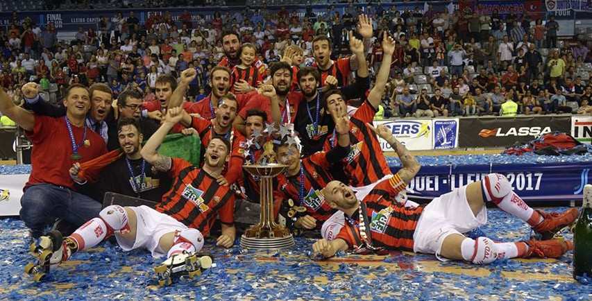 Euroligue rink hockey 2016-2017 : le Reus Deportiu s&rsquo;impose brillamment en finale face à Oliveirense