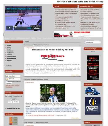Web : un nouveau site dédié au roller-hockey