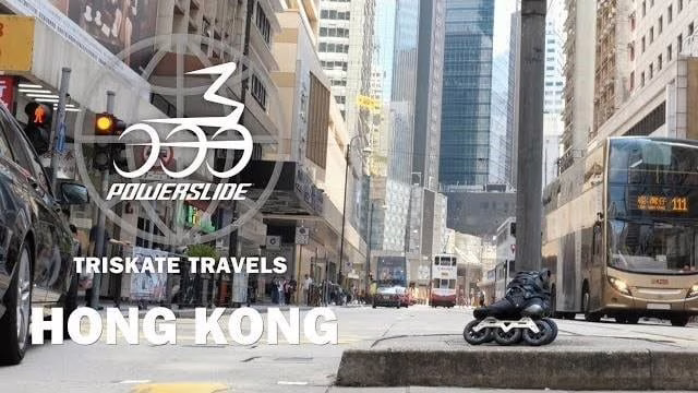 Déambulation rolleristique à Hong Kong avec Ricardo Lino