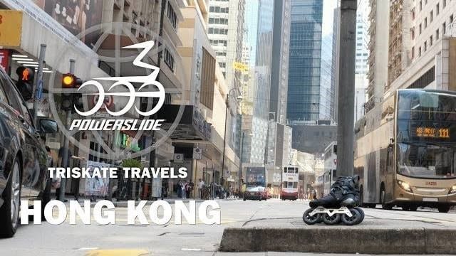 Déambulation rolleristique à Hong Kong avec Ricardo Lino