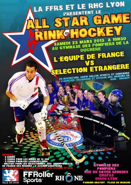Rink-Hockey All Star Game 2013 à Lyon (69)