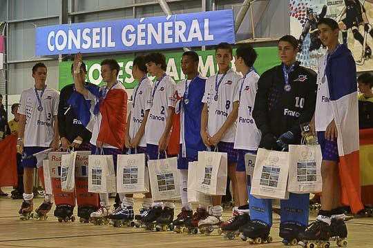 Les Bleuets entrent dans l’histoire du rink-hockey français