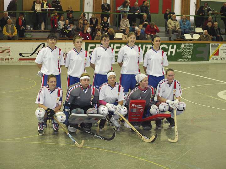 L'équipe de France féminine de rink-hockey