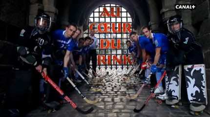 Reportage sur le match HC Dinan Quevert &#8211; FC Barcelone en Rink Hockey