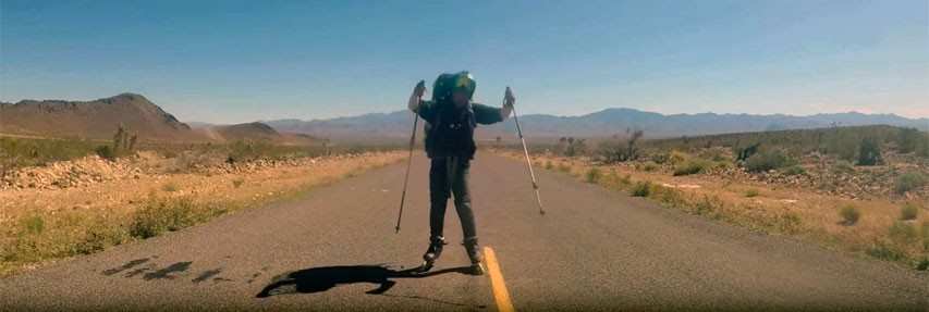 Le tour du monde à roller de Yinca Luo &#8211; sur la route 66 (USA)