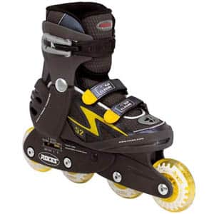 Roces Flash 1.0 grey/yellow velcro 2006 (fr)