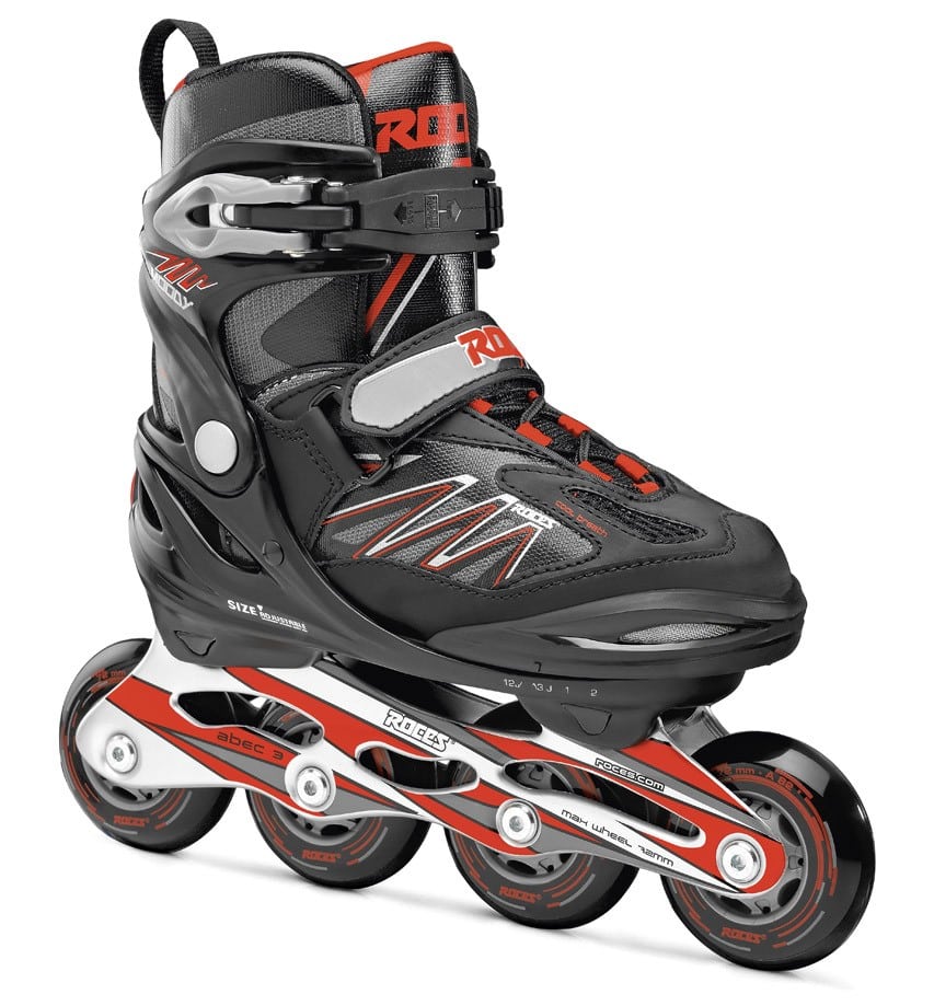 Roces Moody 5.0 Boy negro / rojo 2020 (es)