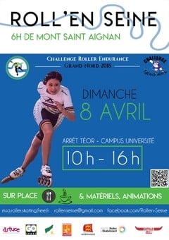 Roll’en Seine 2018 : 6 Heures roller de Mont-Saint-Aignan (76)