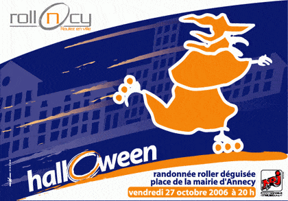Randonnée Roller de Halloween 2006 à Annecy (74)