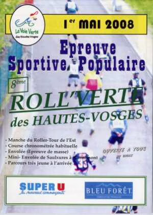 Résultats de la 8ème Roll&rsquo;Verte (88)