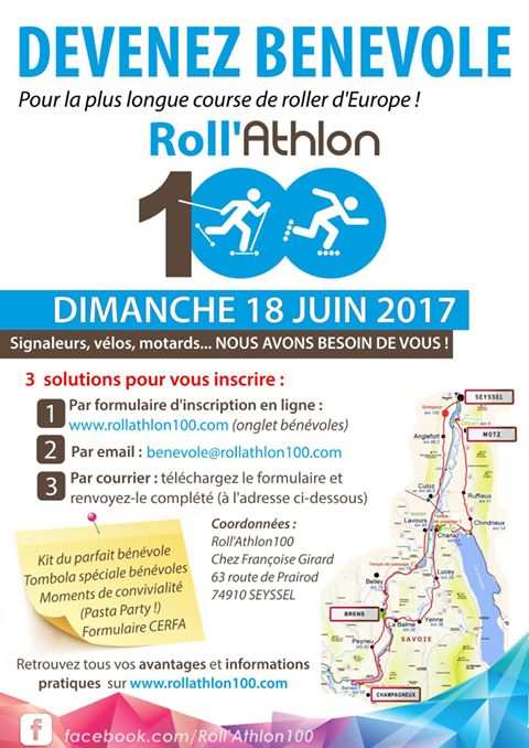 Roll'Athlon 2017 - Bénévoles