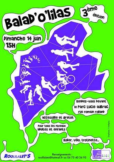 Balad&rsquo;o&rsquo;lilas 2009 &#8211; la randonnée roller des Lilas (93)