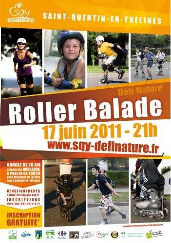 Annulation de la balade roller de nuit 2011 à Saint-Quentin-en-Yvelines (78)