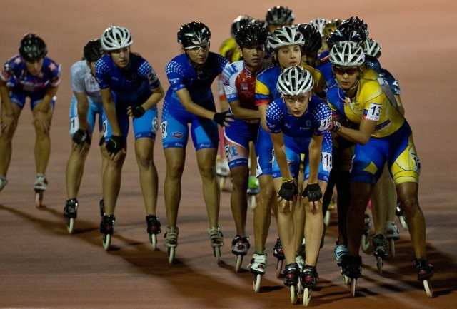 Roller course aux Jeux Mondiaux 2013