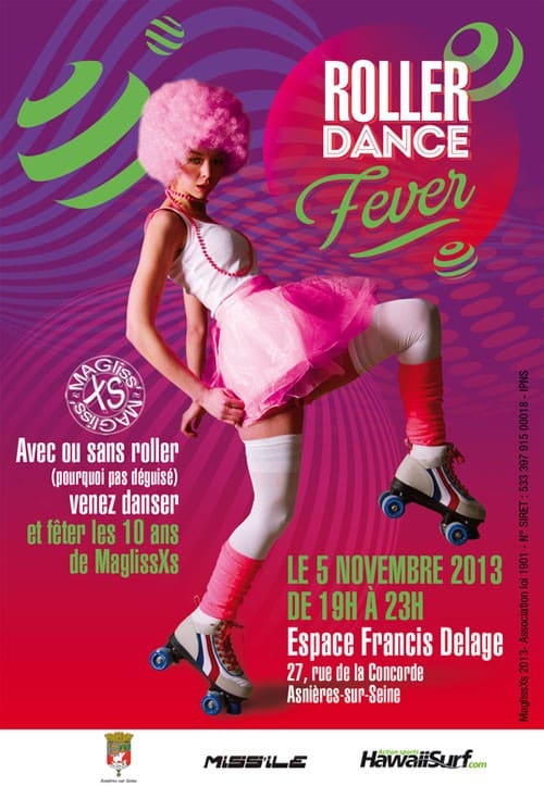 roller dance fever asnieres sur seine novembre 2013