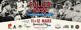 2ème journée du championnat de France Elite de roller derby 2016-2017 à Toulouse (31)